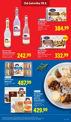 Duc de Coeur, Gazirana limunada, Klasik, pink ili lavanda 0,75 g - pregled Lidl kataloga - važi od 19.02.2026 | Strana: 45