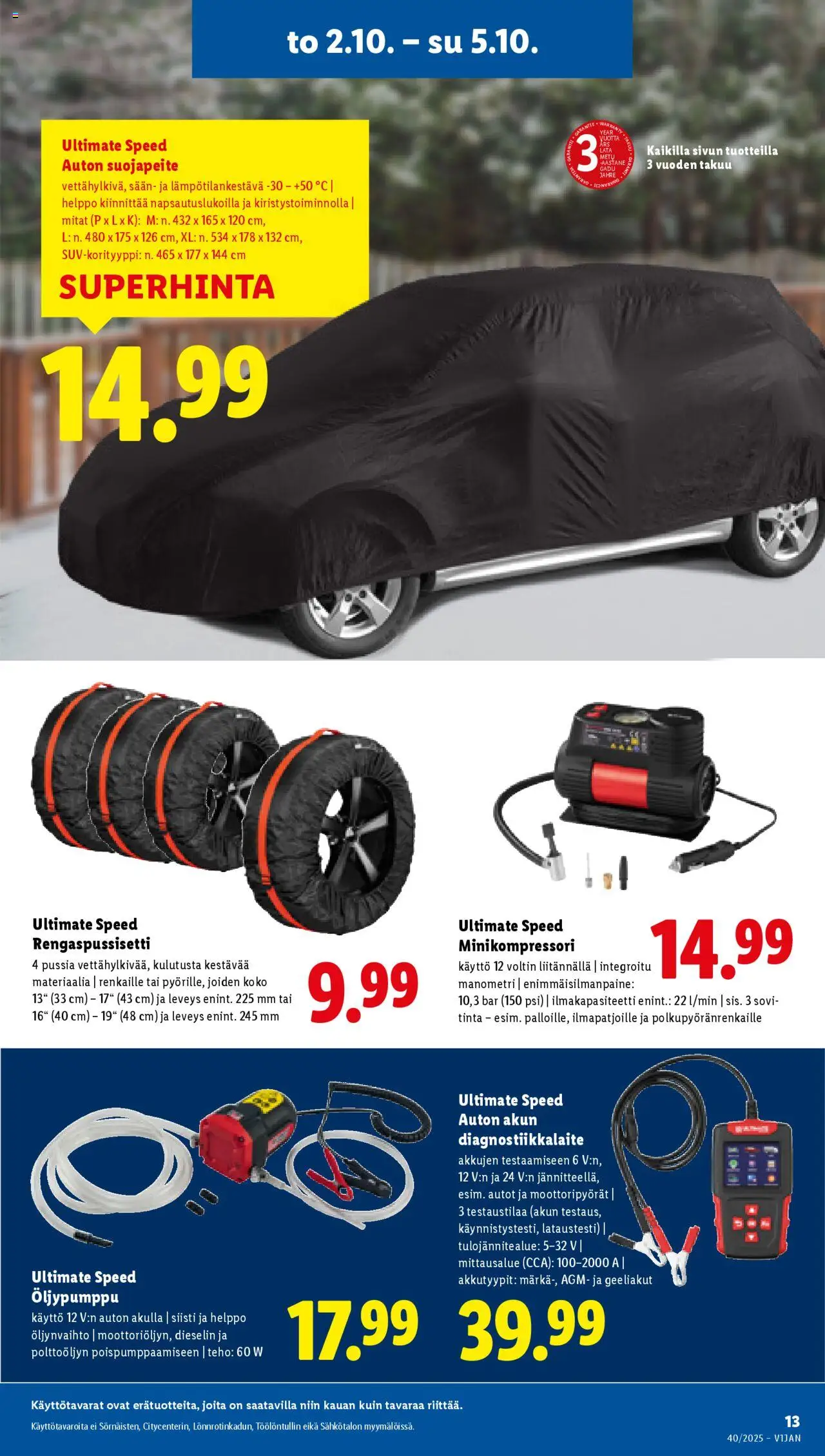 Lidl tarjoukset – voimassa 02.10.2025 alkaen | Sivu: 17