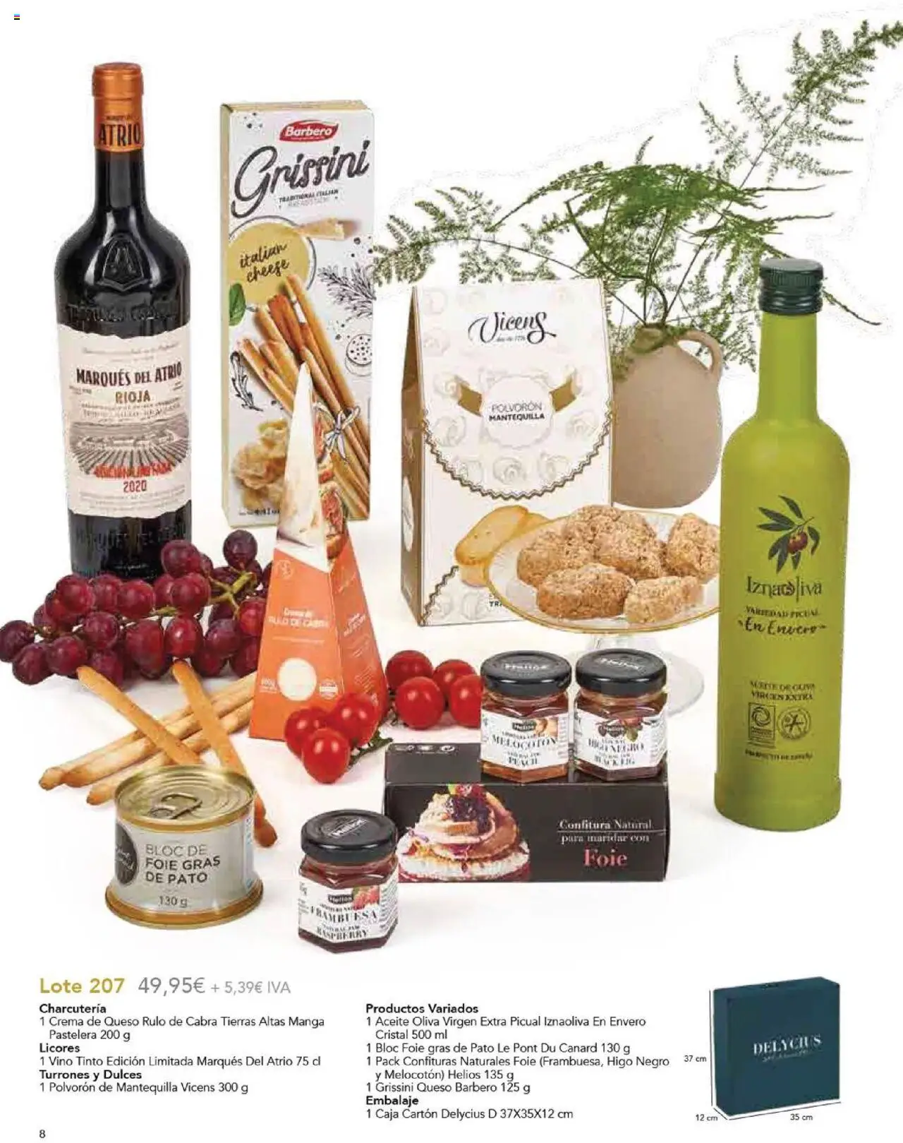 E.Leclerc Regalos de Navidad 2025 │ válido desde el 10.10.2025 | Página: 10 | Productos: Queso, Aceite, Vino, Crema
