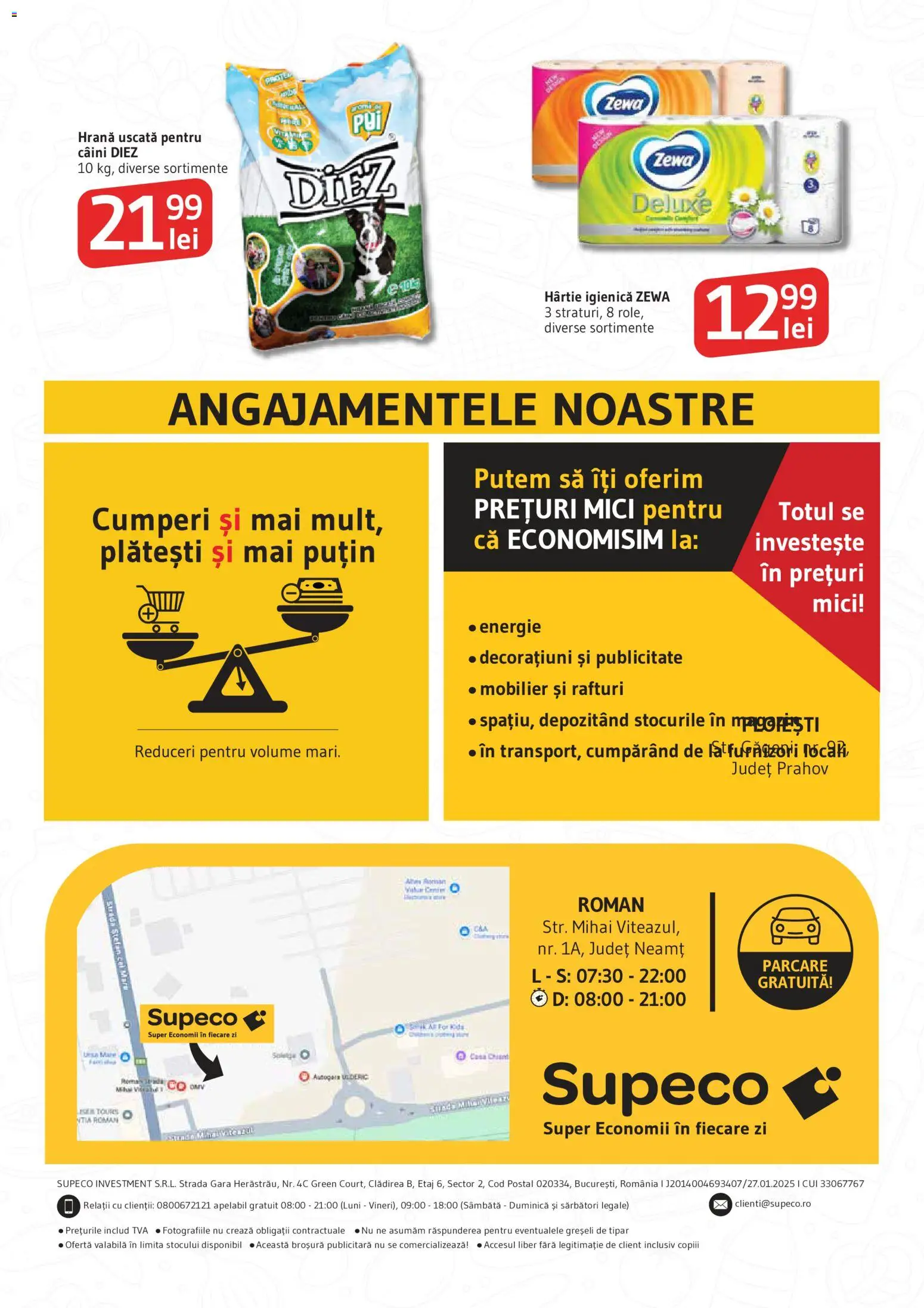 Noul catalog Supeco – valabil de la 27.11.2025 | Pagină: 12 | Produse: Role, Mici