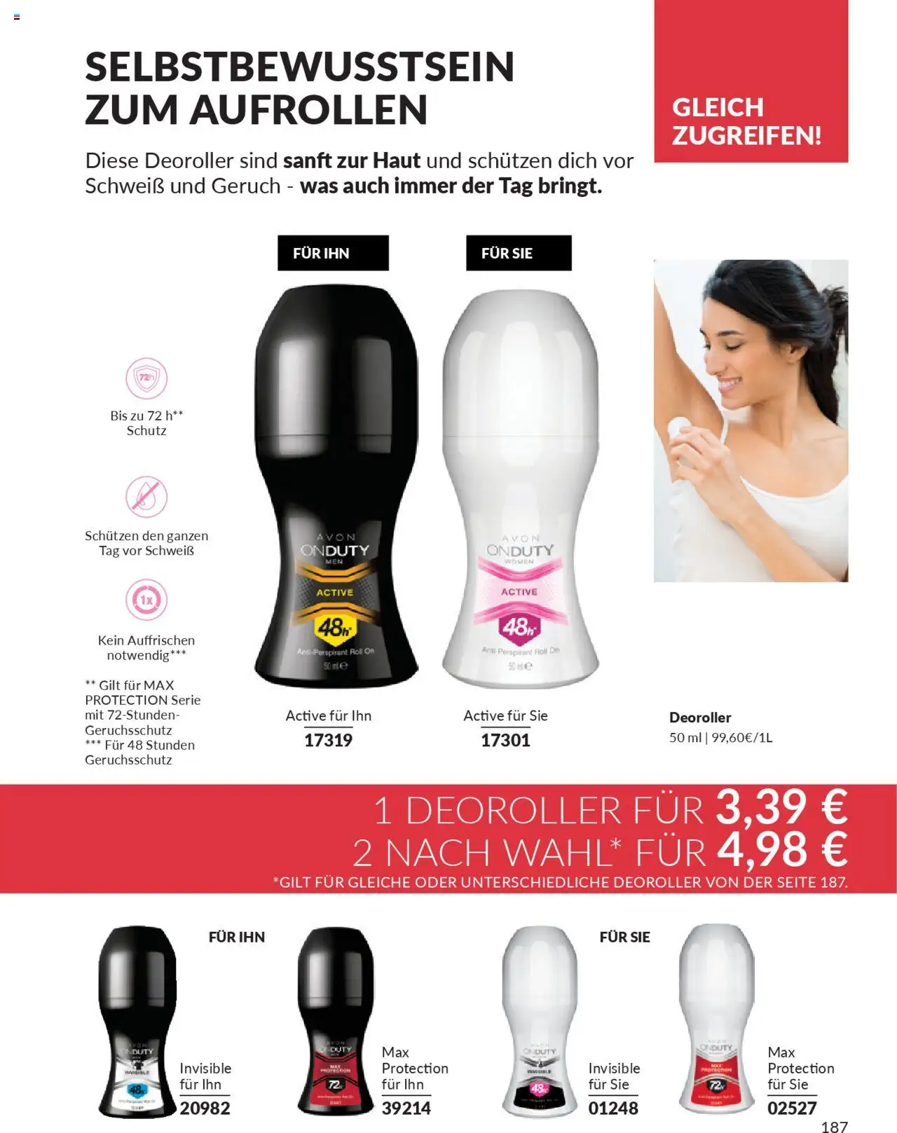 AVON Katalog Oktober 2025 – gültig ab 01.10.2025 | Seite: 189