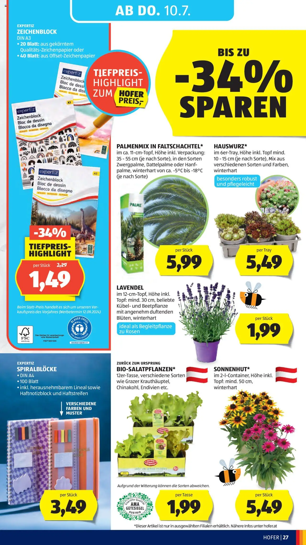 Hofer Flugblatt gültig ab 04.07.2025 | Seite: 31