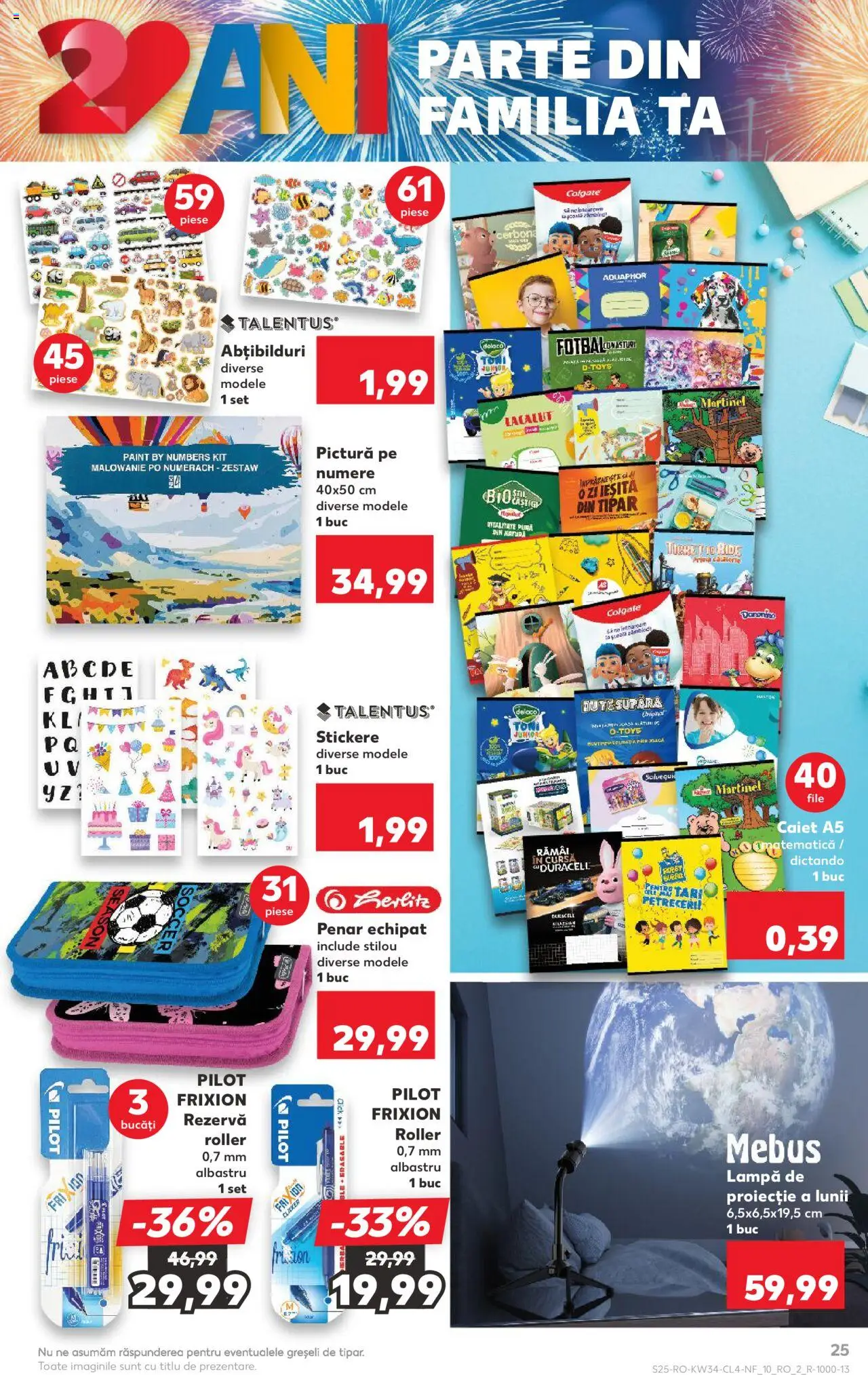 Catalog Kaufland - București – valabil de la 20.08.2025 | Pagină: 25 | Produse: Notebook, Light Kedi Konservesi, Lampă