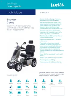 Pré-visualização Well’s Catálogo de Ortopedia válido de 12.02.2024 | Página: 48 | Produtos: Suspensão, Bateria