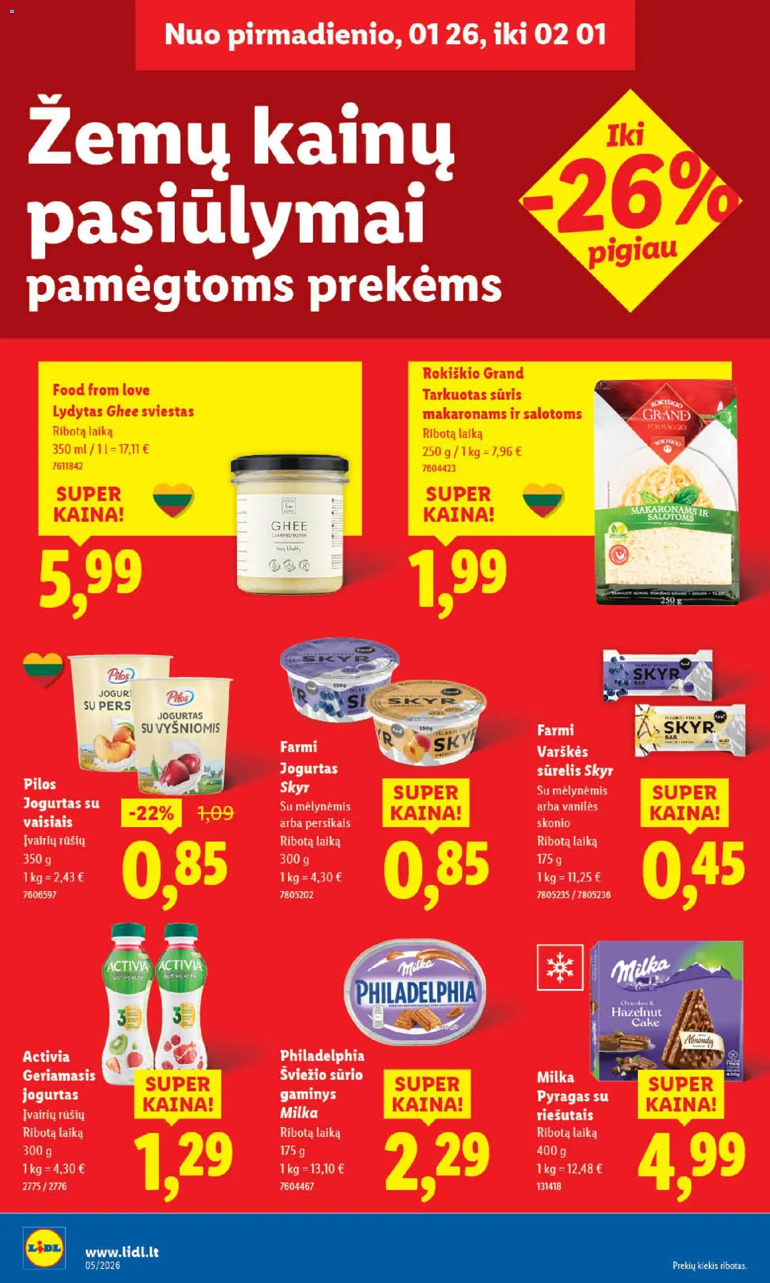 LIDL akcijos nuo 26.01.2026 | Puslapis: 8