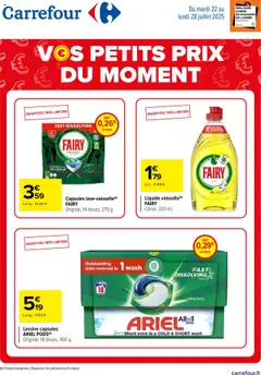 Carrefour - Prévisualisation de Carrefour les petits prix du moment  valide à partir de 22.07.2025