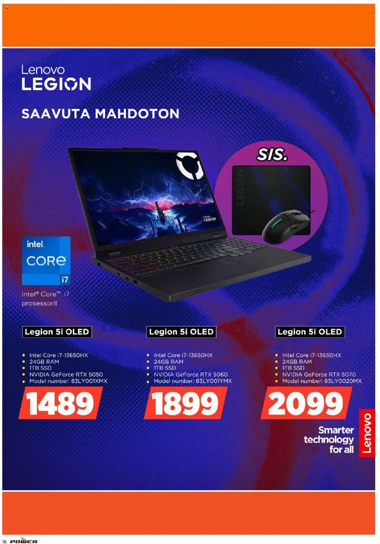 Power tarjoukset – voimassa 08.09.2025 alkaen | Sivu: 16