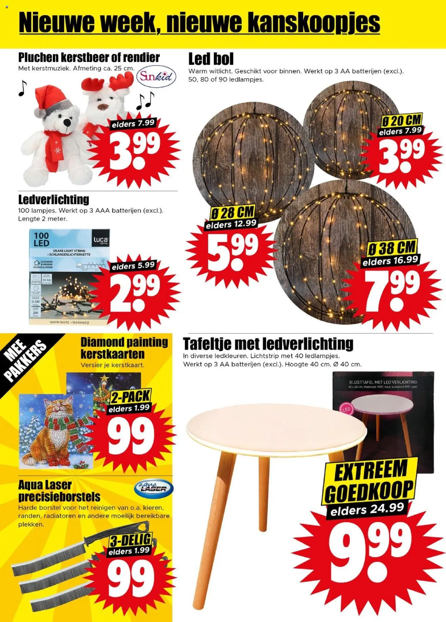 {H1} | Pagina: 26 | Producten: Bol, Verlichting, Borstel, Batterijen