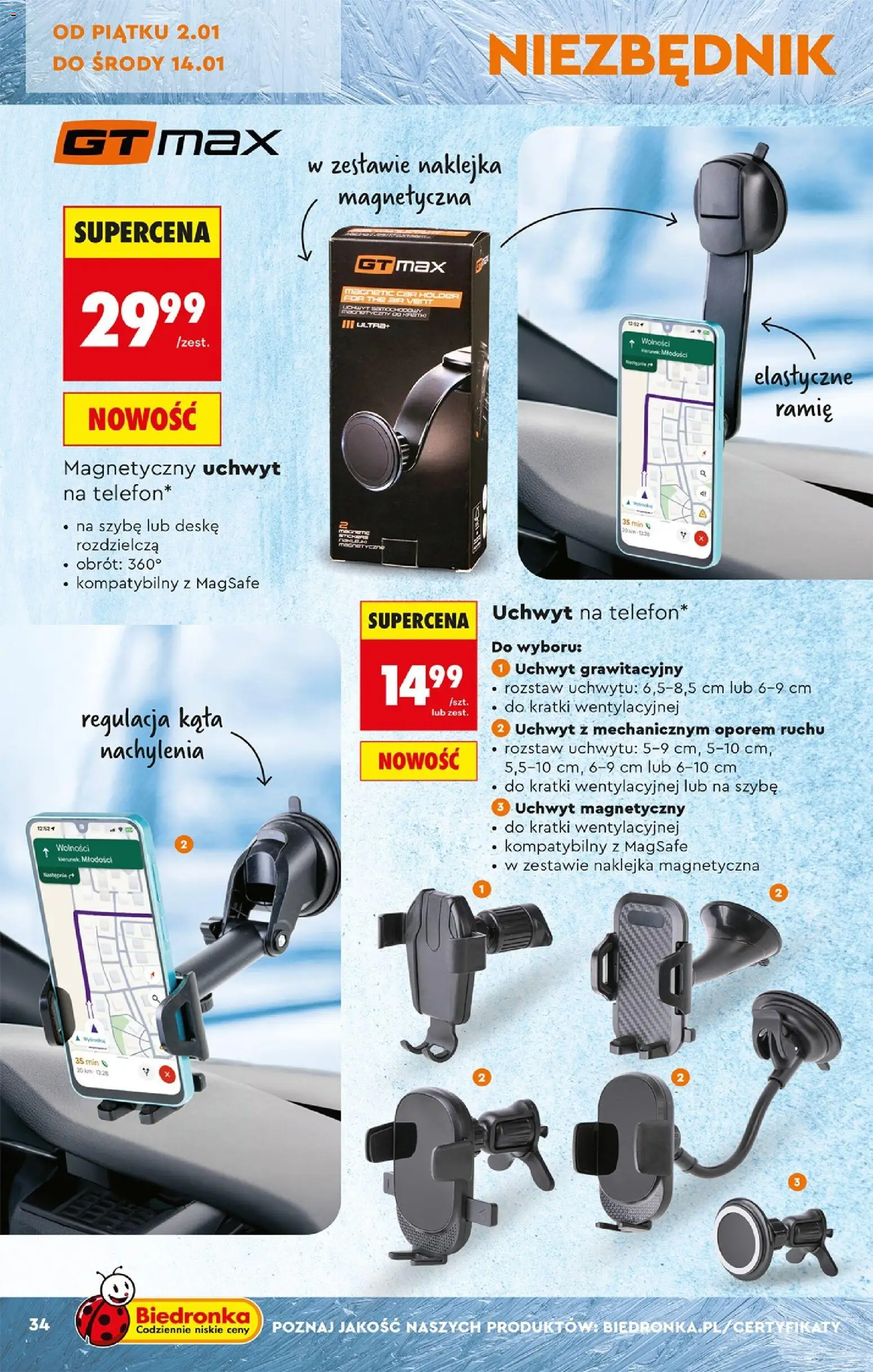 Biedronka gazetka - Hity i inspiracje od 29.12.2025 | Strona: 38 | Produkty: Magnetic