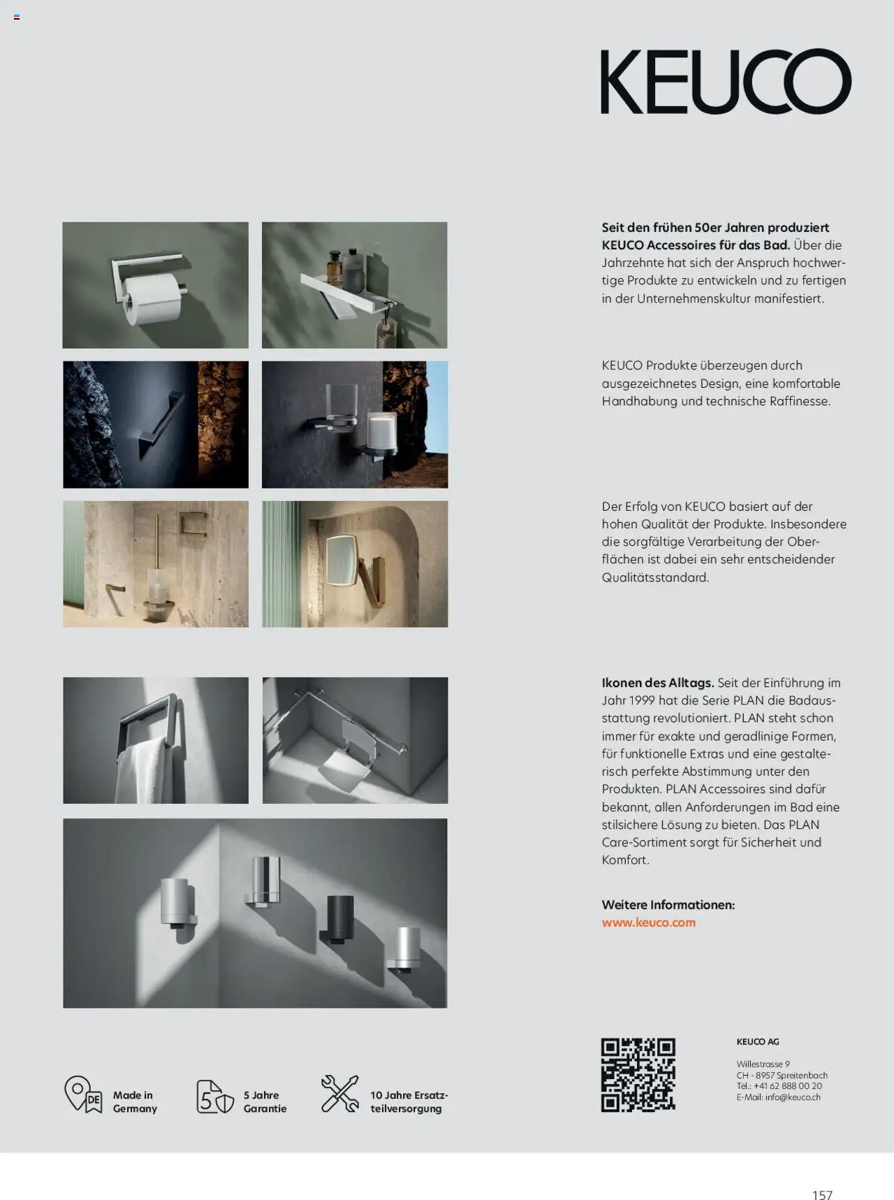 Fust Badezimmermagazin ab 05.05.2025 | Seite: 157 | Produkte: Bad