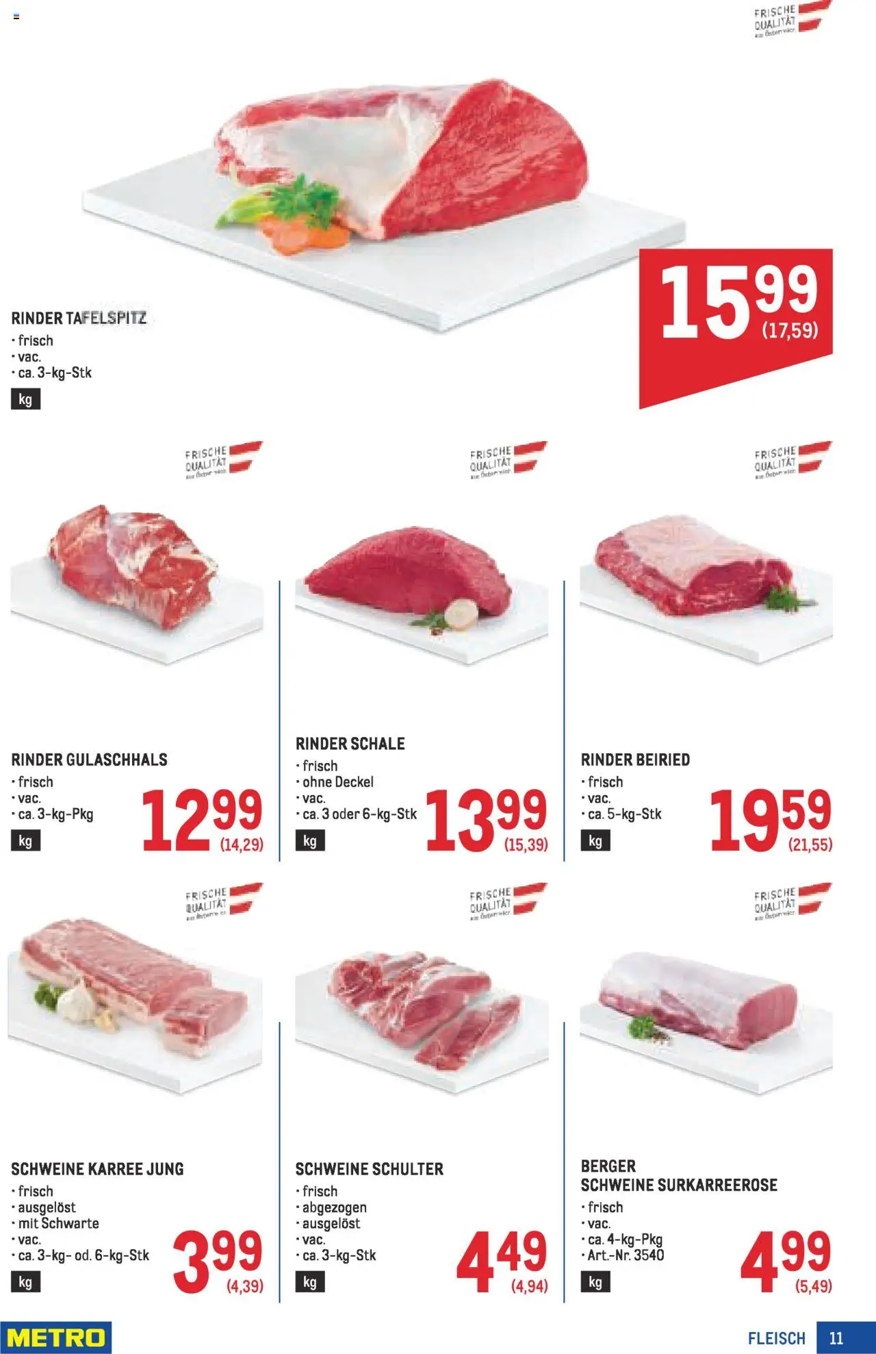 Metro angebote Profi gültig ab 16.10.2025 | Seite: 11