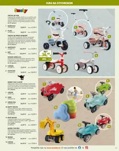 Katalog Igračke Müller - Pregled kataloga iz trgovine Müller, vrijedi od 01.12.2025 | Stranica: 105 | Proizvodi: Pločice, Kolica, Igra