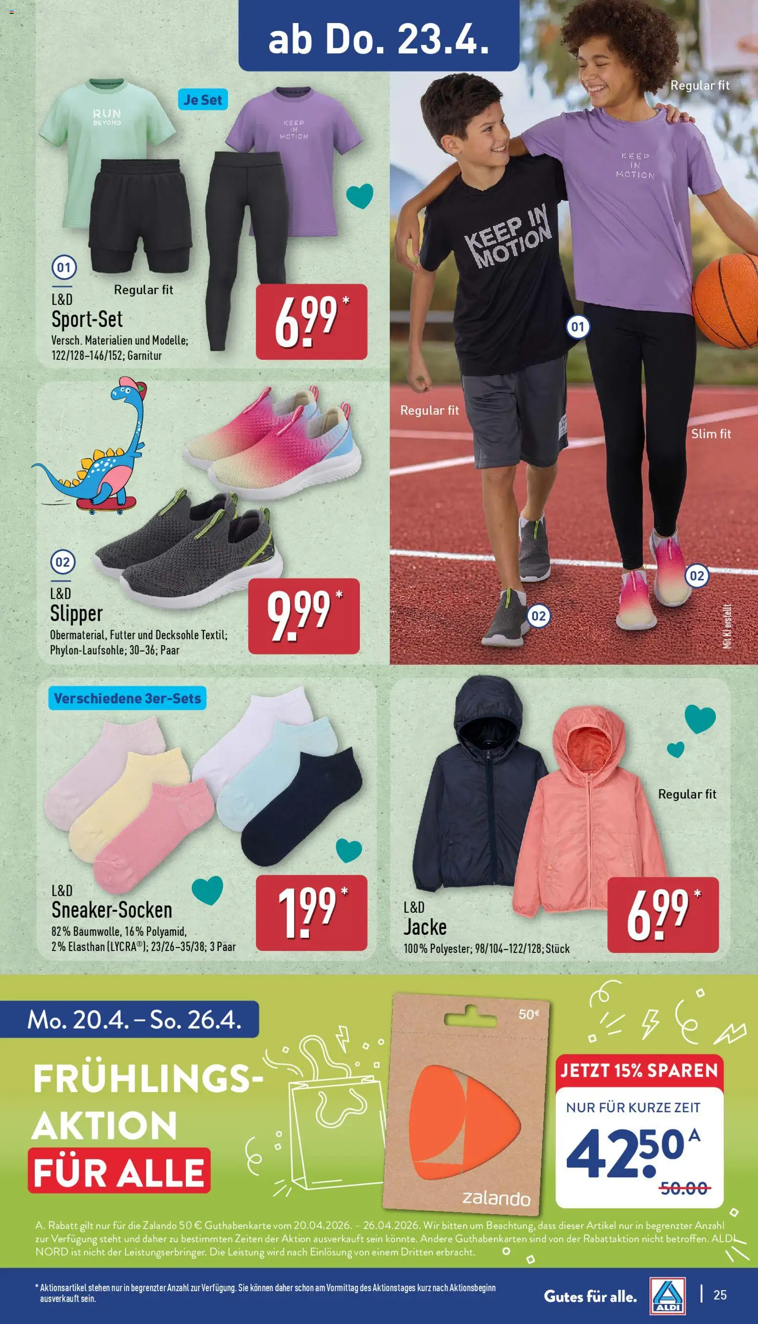 Aldi Prospekt 	 – gültig ab 20.04.2026 | Seite: 25