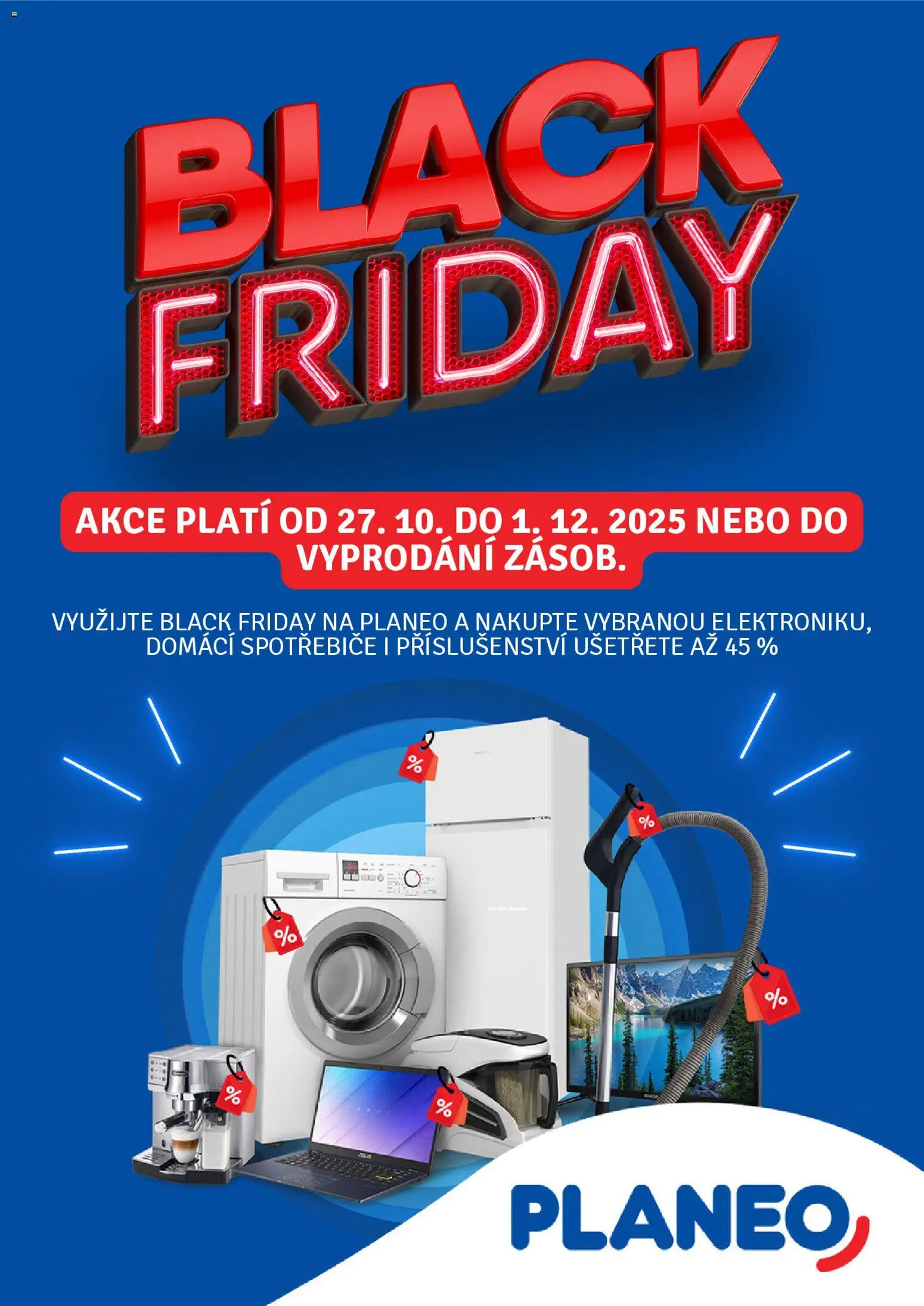 Planeo Elektro Black Friday od 27.10.2025 | Strana: 1