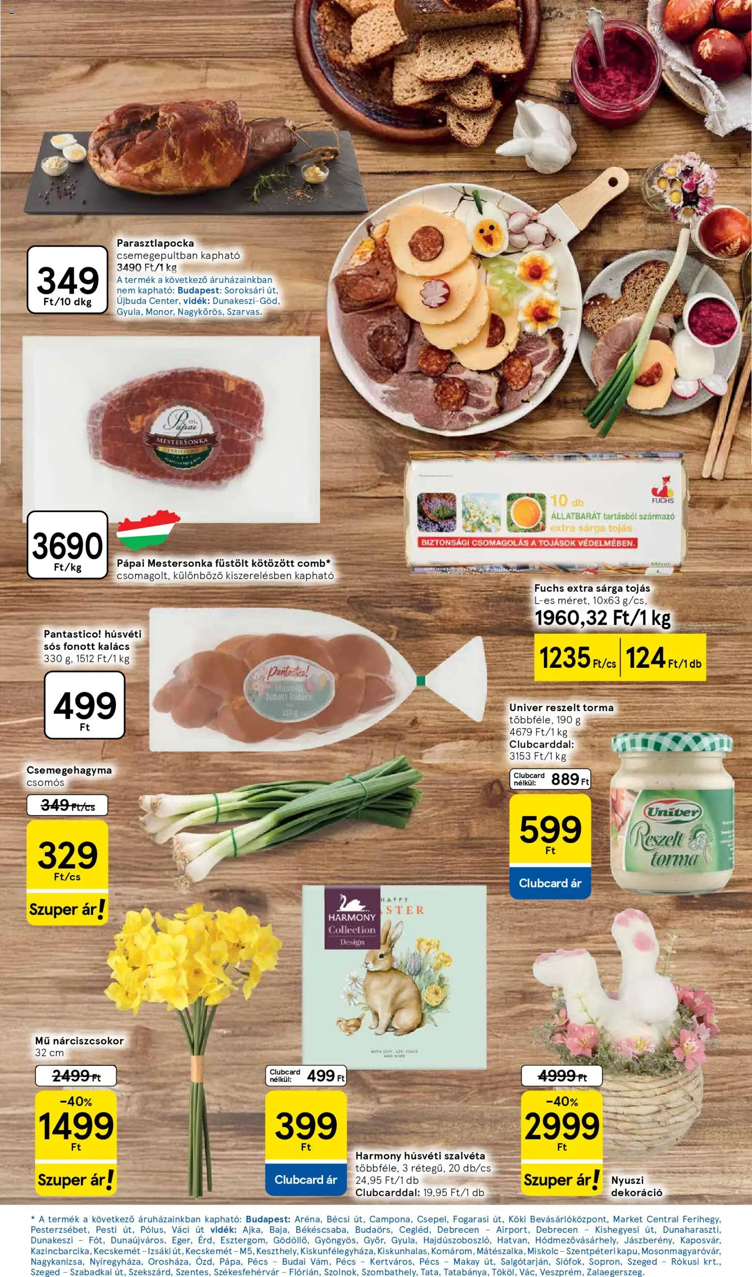 Tesco aktuális akciós újság - 2026.03.31.-tól/től⏳ | Magyarország