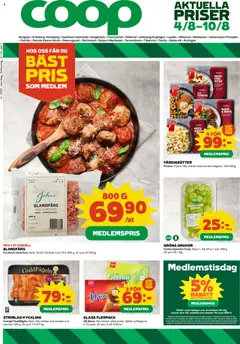 Coop - erbjudanden - Förhandsvisning av reklamblad från butik Coop aktuell från 04.08.2025