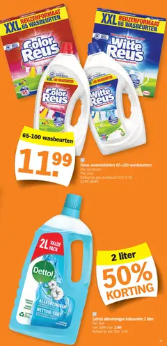 Albert Heijn folder week  / de la semaine 50 - Voorbeeld van een folder van Albert Heijn, geldig van 08.12.2025 | Pagina: 19 | Producten: Fles, Allesreiniger, Wasmiddel