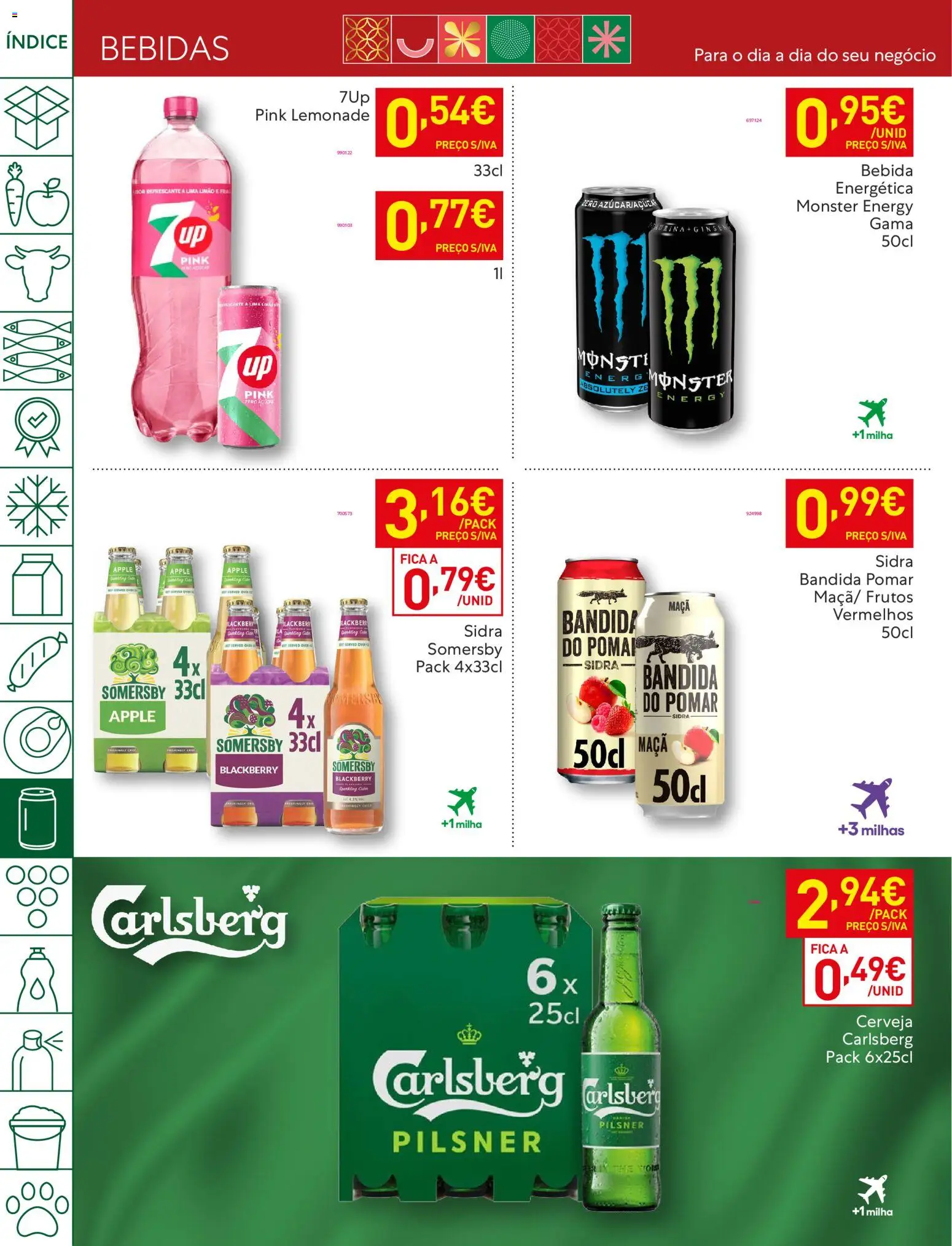 Recheio folheto │ válido de 04.11.2025 | Página: 34 | Produtos: Maça, Cerveja, Somersby, Bebida