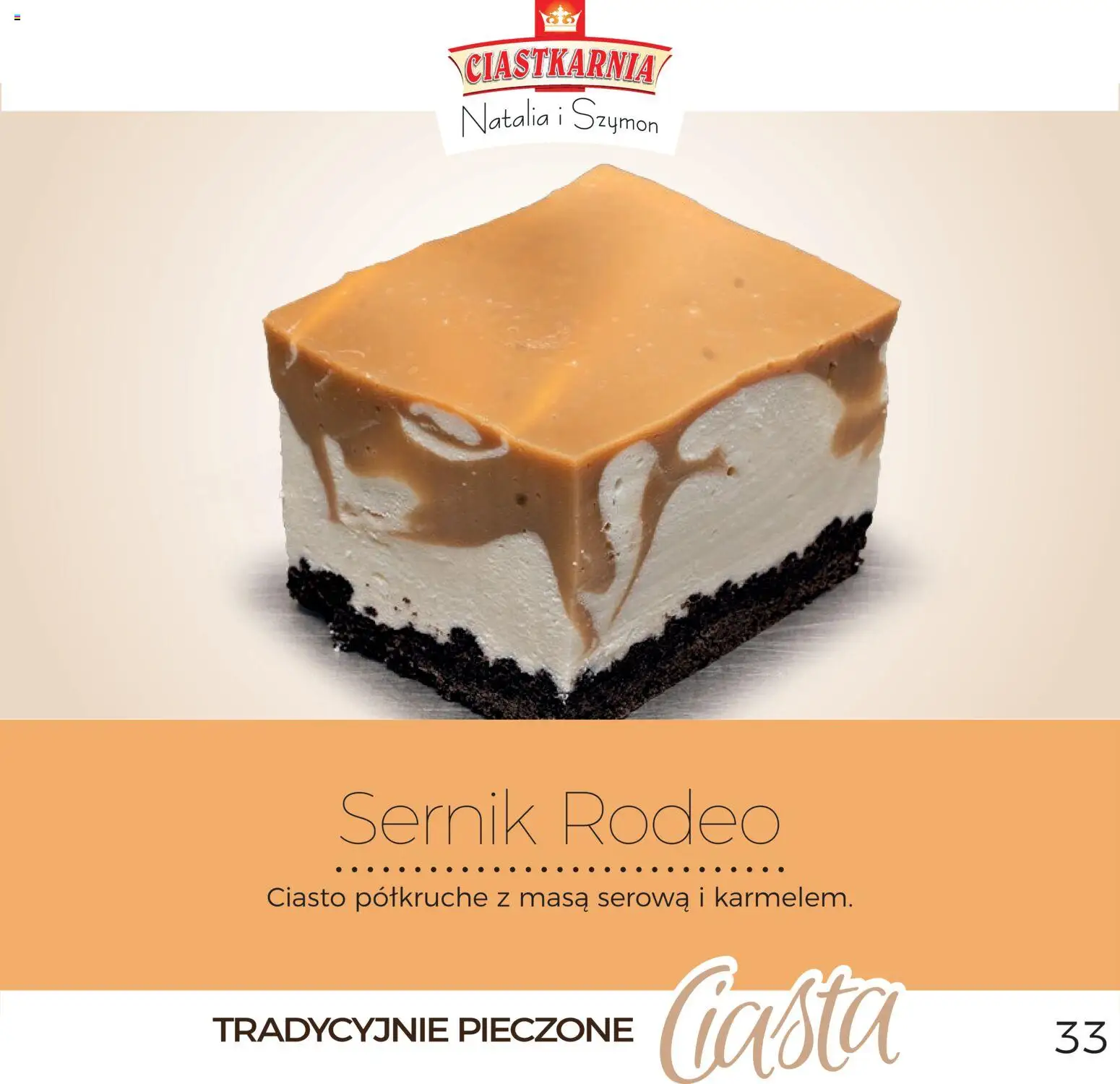 Topaz Gazetka - Ciasta  od 01.12.2025 | Strona: 33 | Produkty: Ciasto