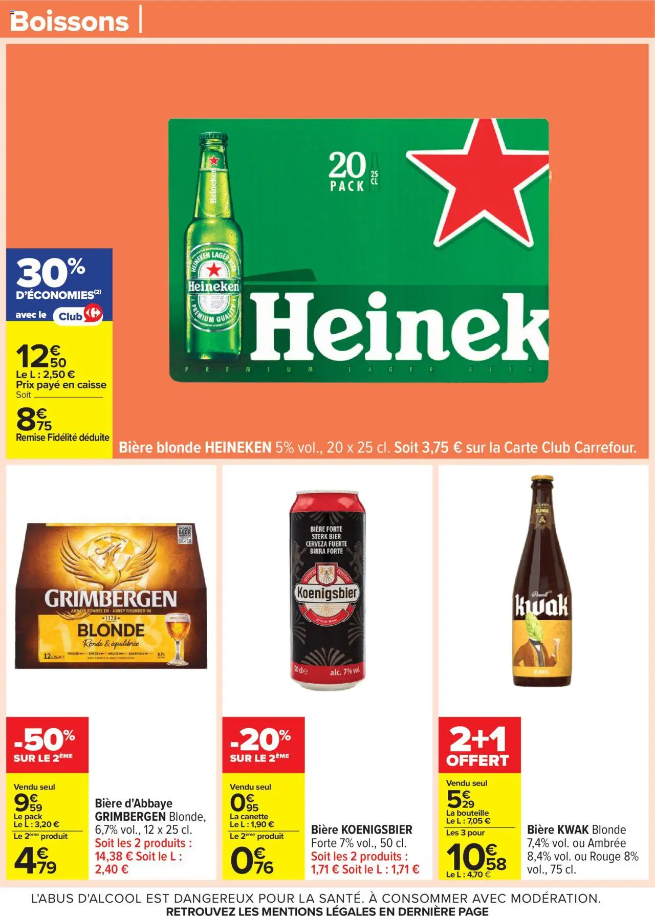  | Page: 36 | Produits: Bière blonde, Bière blonde Heineken, Bière, Heineken