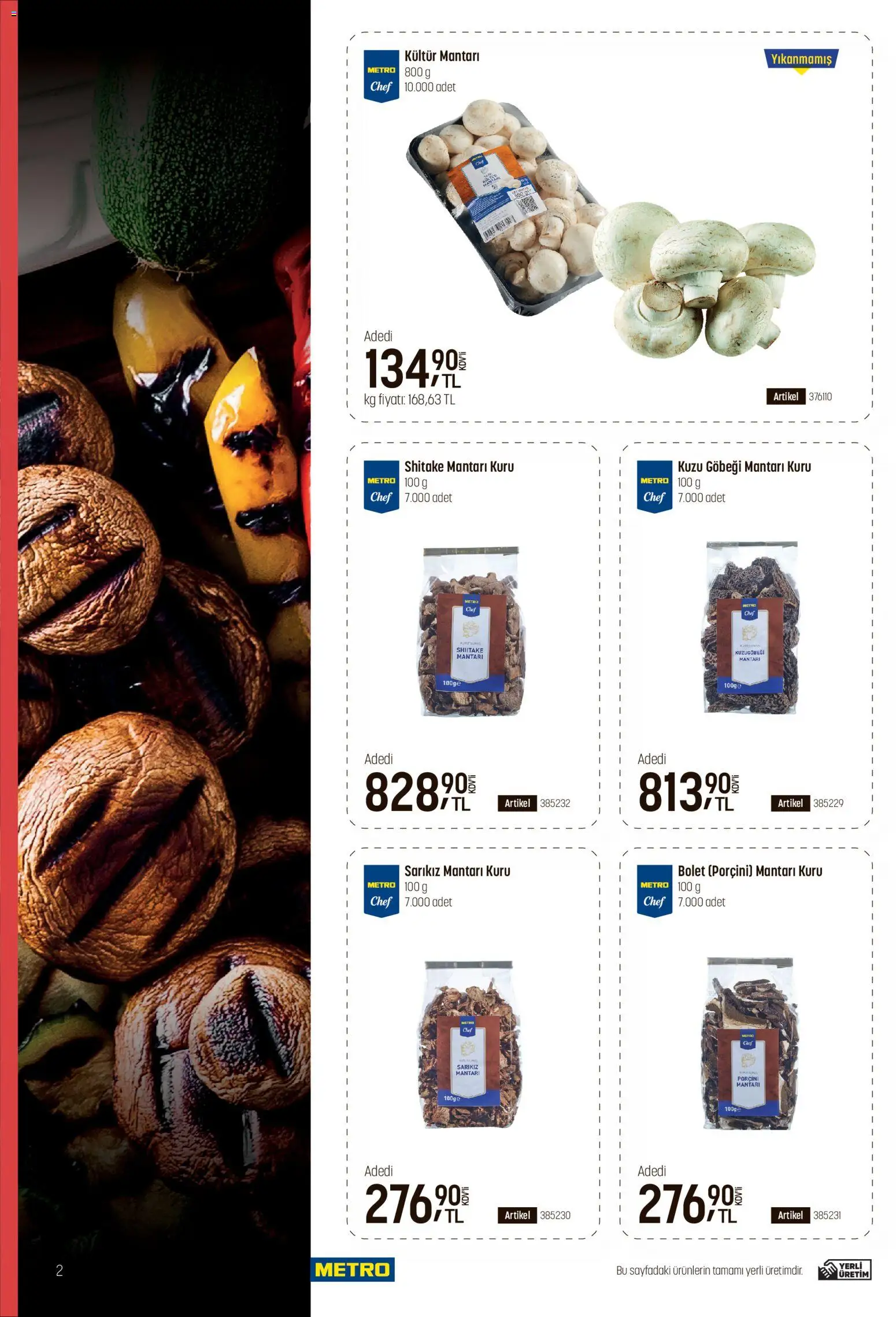 Metro - Fast Food Kataloğu - 01.04.2026 tarihinden itibaren geçerlidir | Sayfa: 2