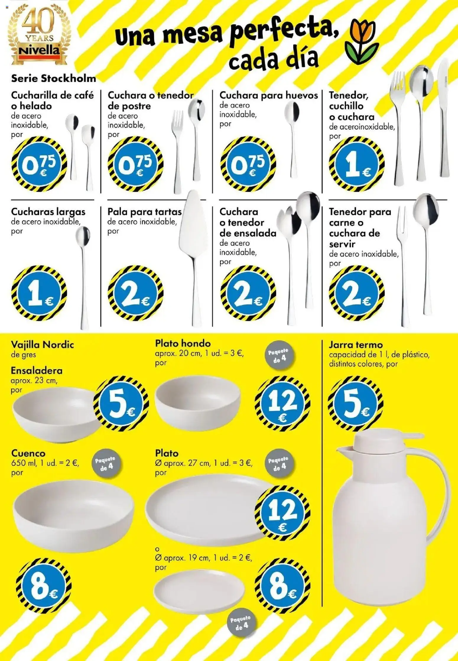 TEDi - Empaquetado con amor │ válido desde el 06.03.2026 | Página: 5 | Productos: Café, Helado, Ensalada, Mesa