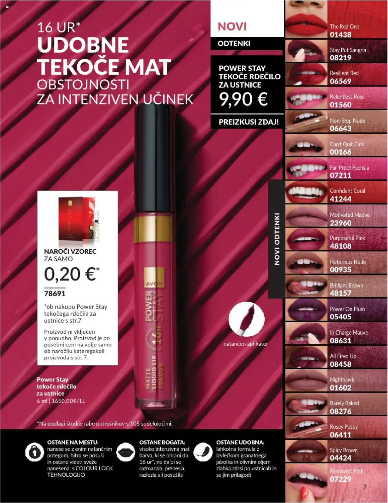 Avon katalog │ velja od 31.07.2025 | Stran: 7 | Izdelki: Jabolka