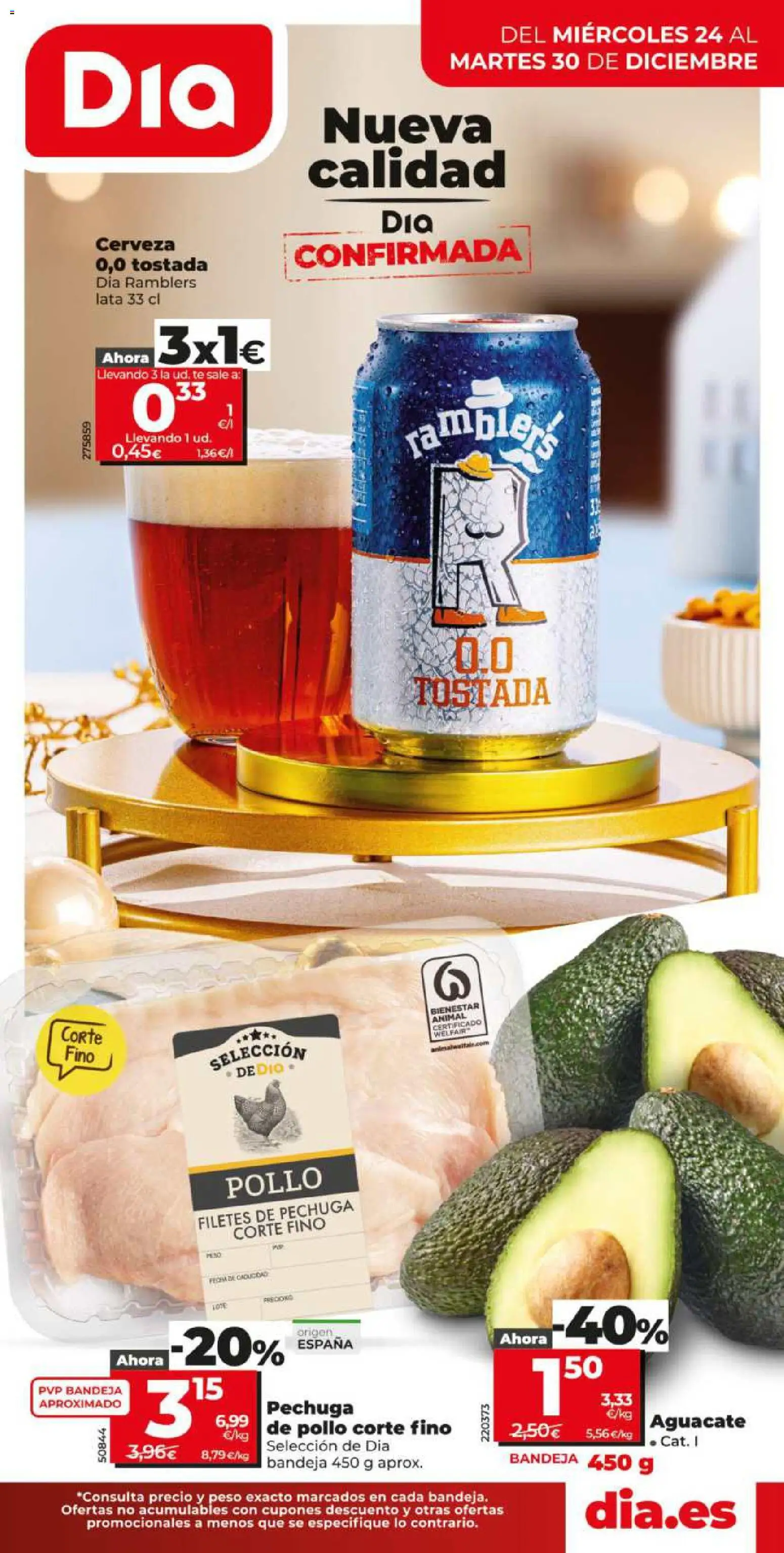 Dia - folleto Market │ válido desde el 24.12.2025 | Página: 1 | Productos: Δισκέτα, Cerveza, Té, Peso