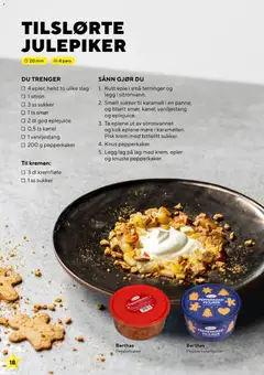 Forhåndsvisning av Bunnpris Oppdrag Middag gyldig fra 24.11.2025 | Side: 18 | Produkter: Smør, Krem, Sitron, Prenosnik