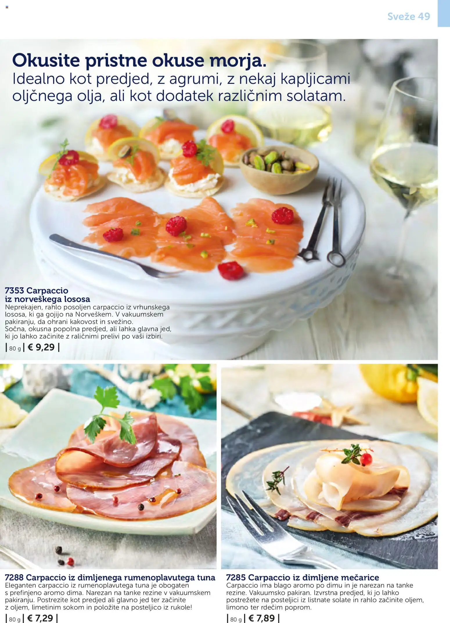 Novi Bofrost katalog ponudbe – veljaven od 01.11.2025 | Stran: 49 | Izdelki: Tuna