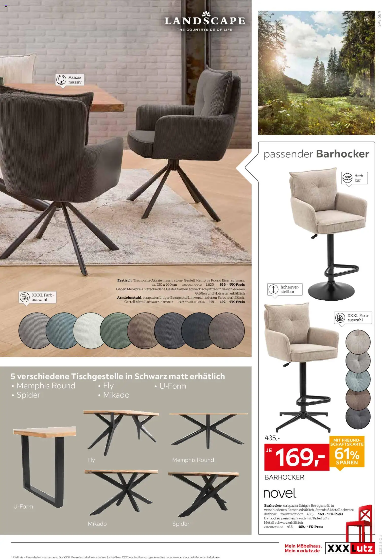 XXXL Lutz Prospekt 	 – gültig ab 26.10.2025 | Seite: 17 | Produkte: Barhocker