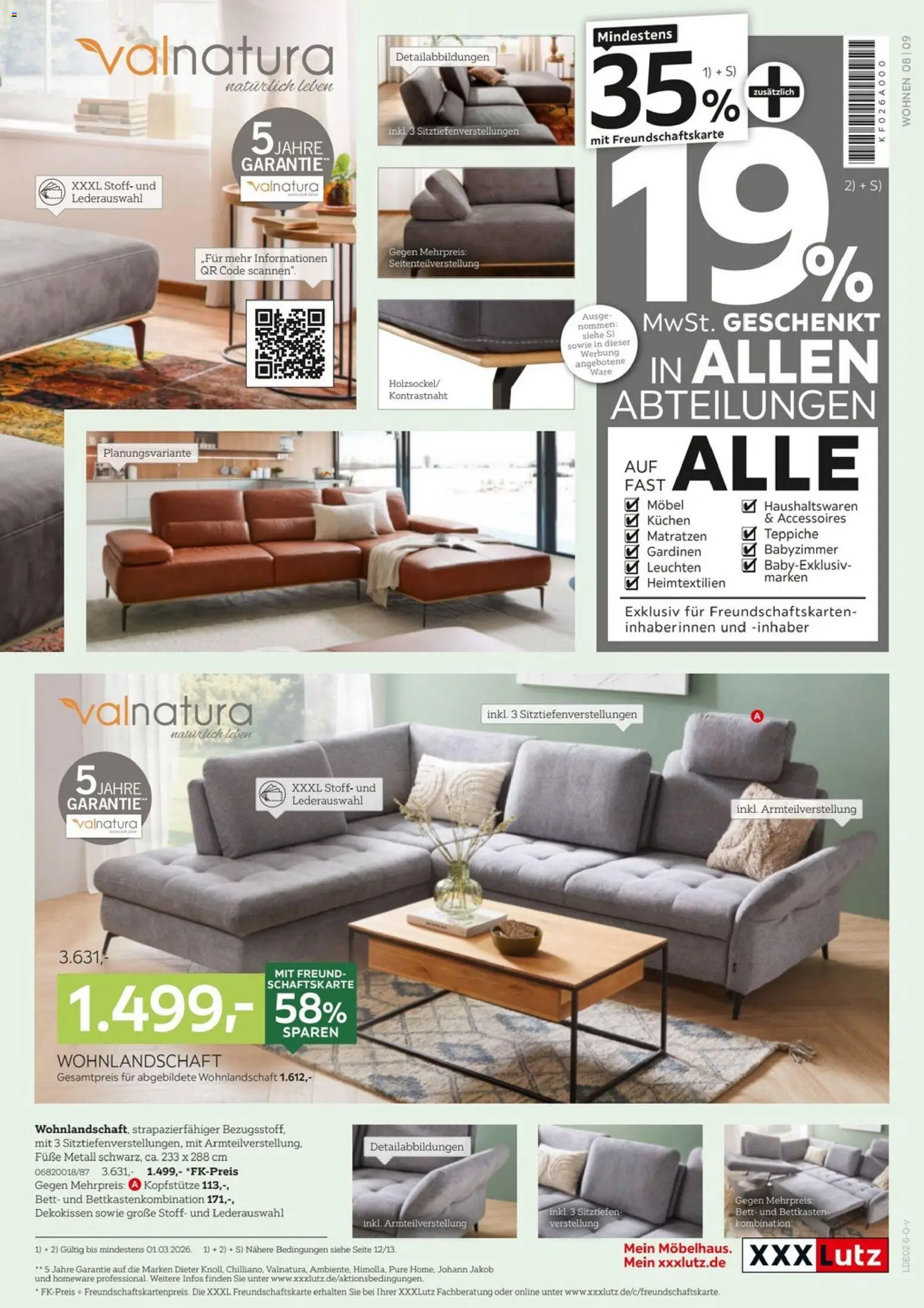 XXXL Lutz  Exklusive Möbelkreationen – gültig ab 15.02.2026 | Seite: 9