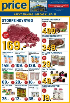 Forhåndsvisning av Price Lagerbutikk kundeavis gyldig fra 15.08.2025