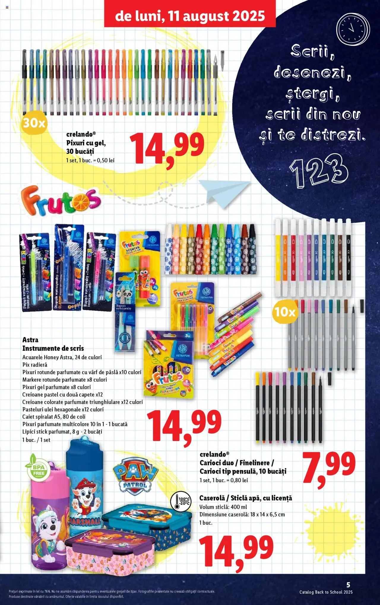 Lidl - Din nou la școală! – valabil de la 11.08.2025 | Pagină: 5 | Produse: Ulei