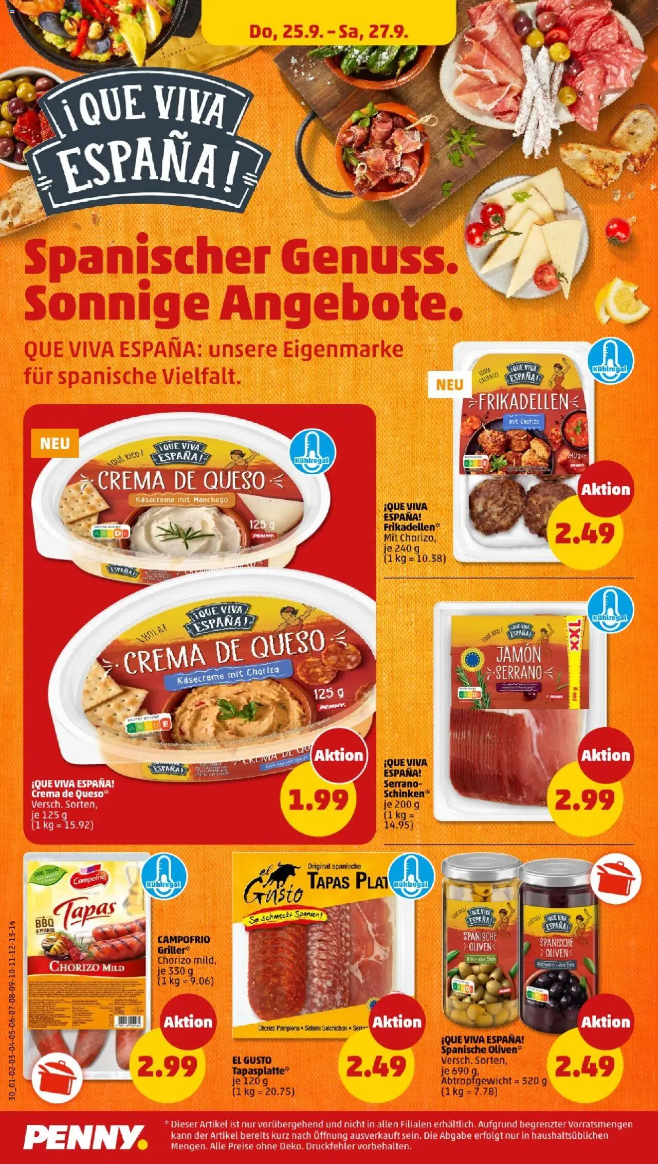 Penny - Berlin – gültig ab 22.09.2025 | Seite: 32 | Produkte: Schinken