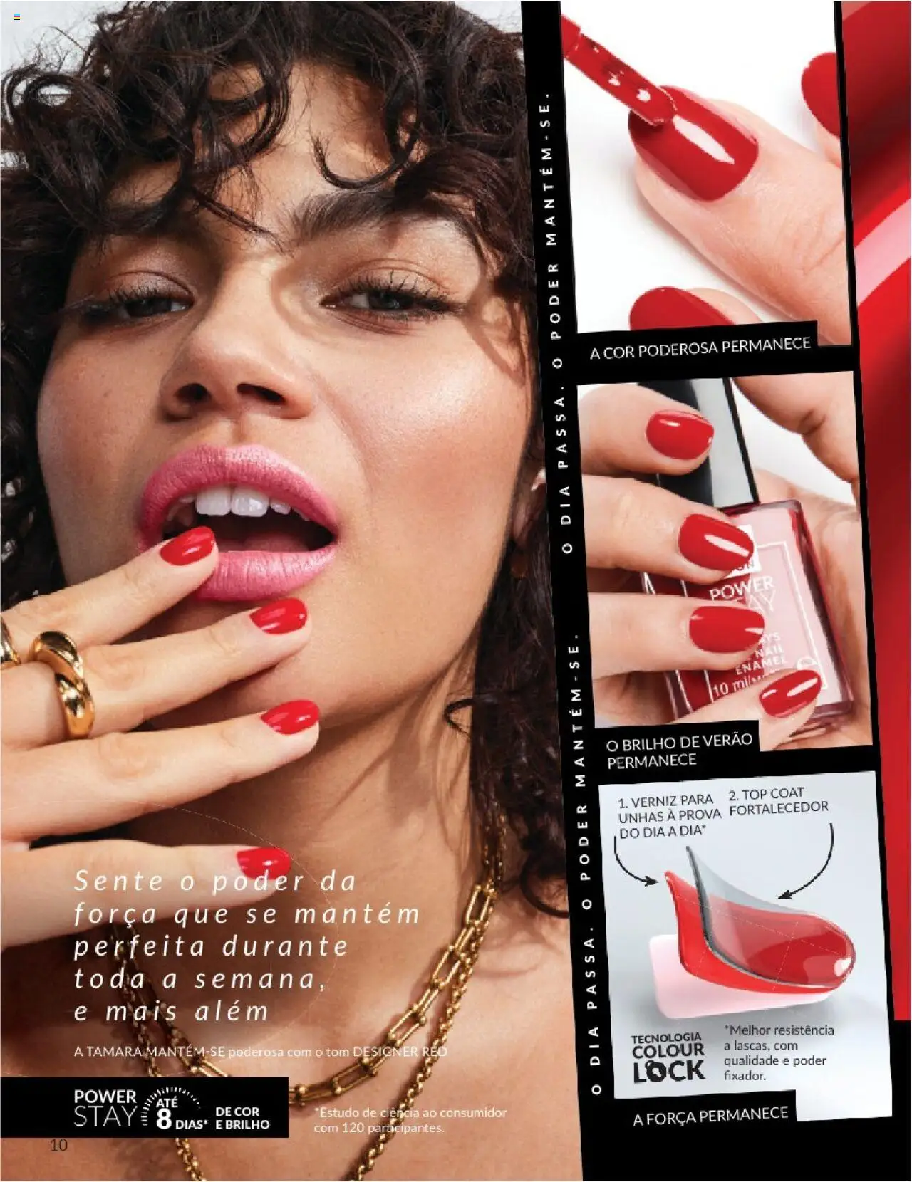 Catálogo Avon Campanha 8 │ válido de 01.08.2025 | Página: 10 | Produtos: Top, Verniz