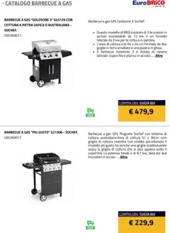 Anteprima del volantino Eurobrico Barbecue a Gas catalogo valido a partire dal 23.07.2025 | Pagina: 4