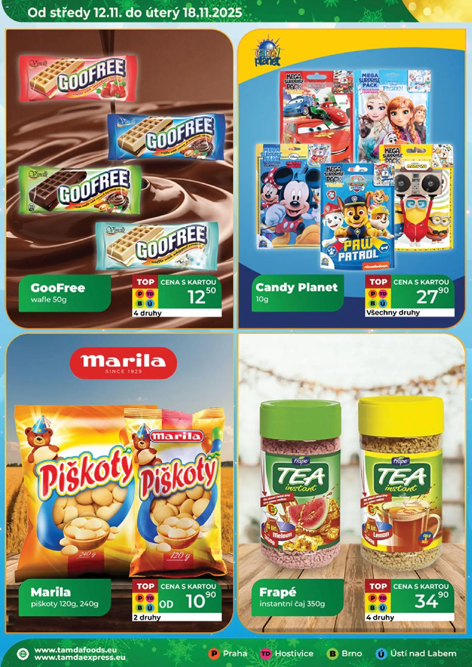 Tamda Foods leták od 12.11.2025 | Strana: 10 | Produkty: Meloun, Čaj, Piškoty