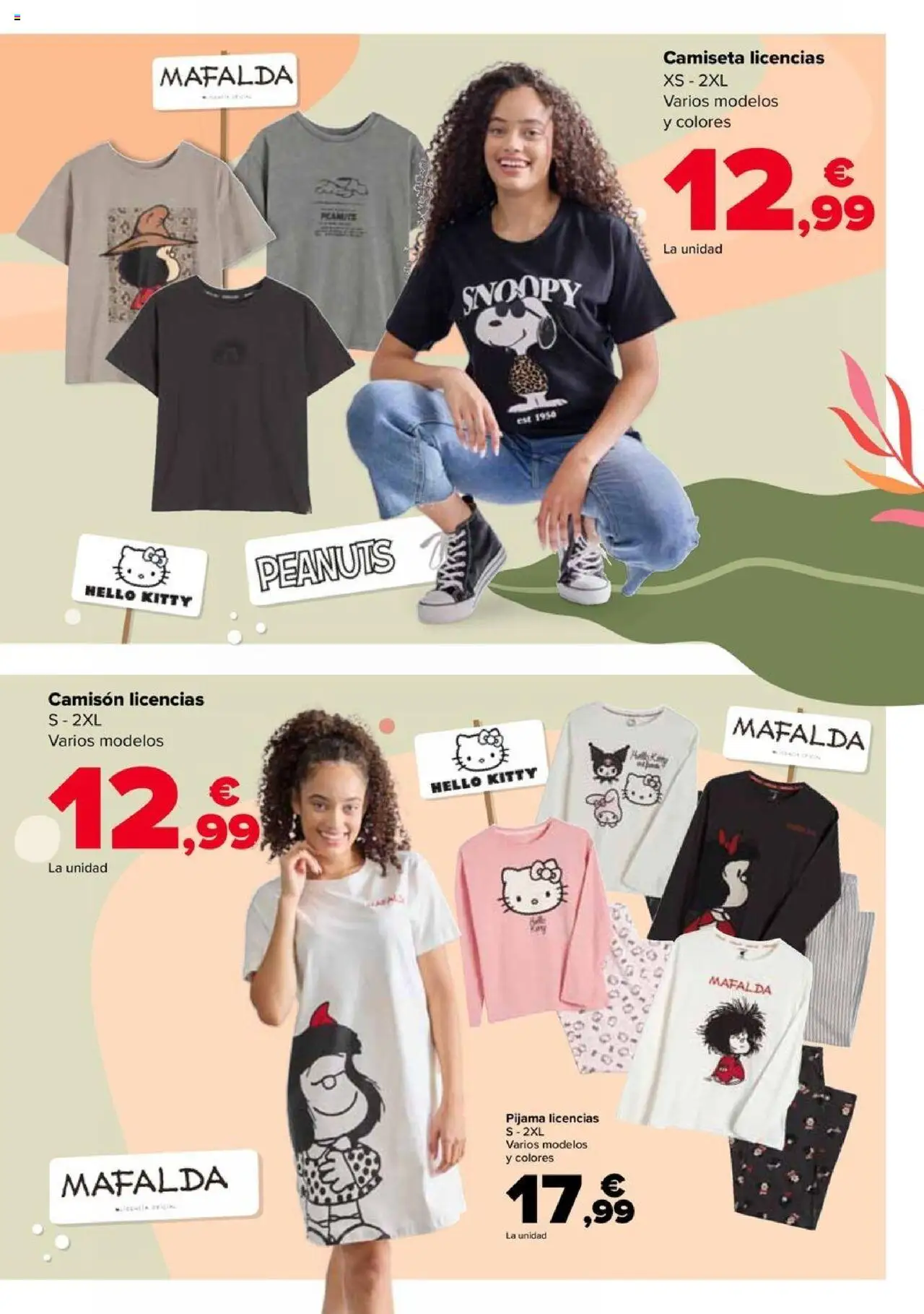 Carrefour folleto │ válido desde el 08.08.2025 | Página: 69 | Productos: Pijama, Camisón