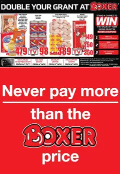 Boxer specials catalogue – valid from 06.11.2025 | Page: 1