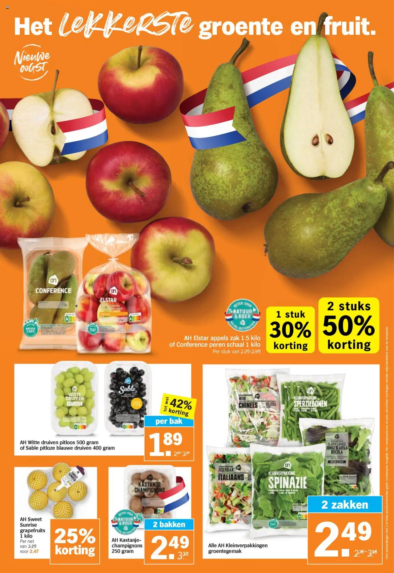  | Pagina: 10 | Producten: Rucola, Appels, Schaal, Zak