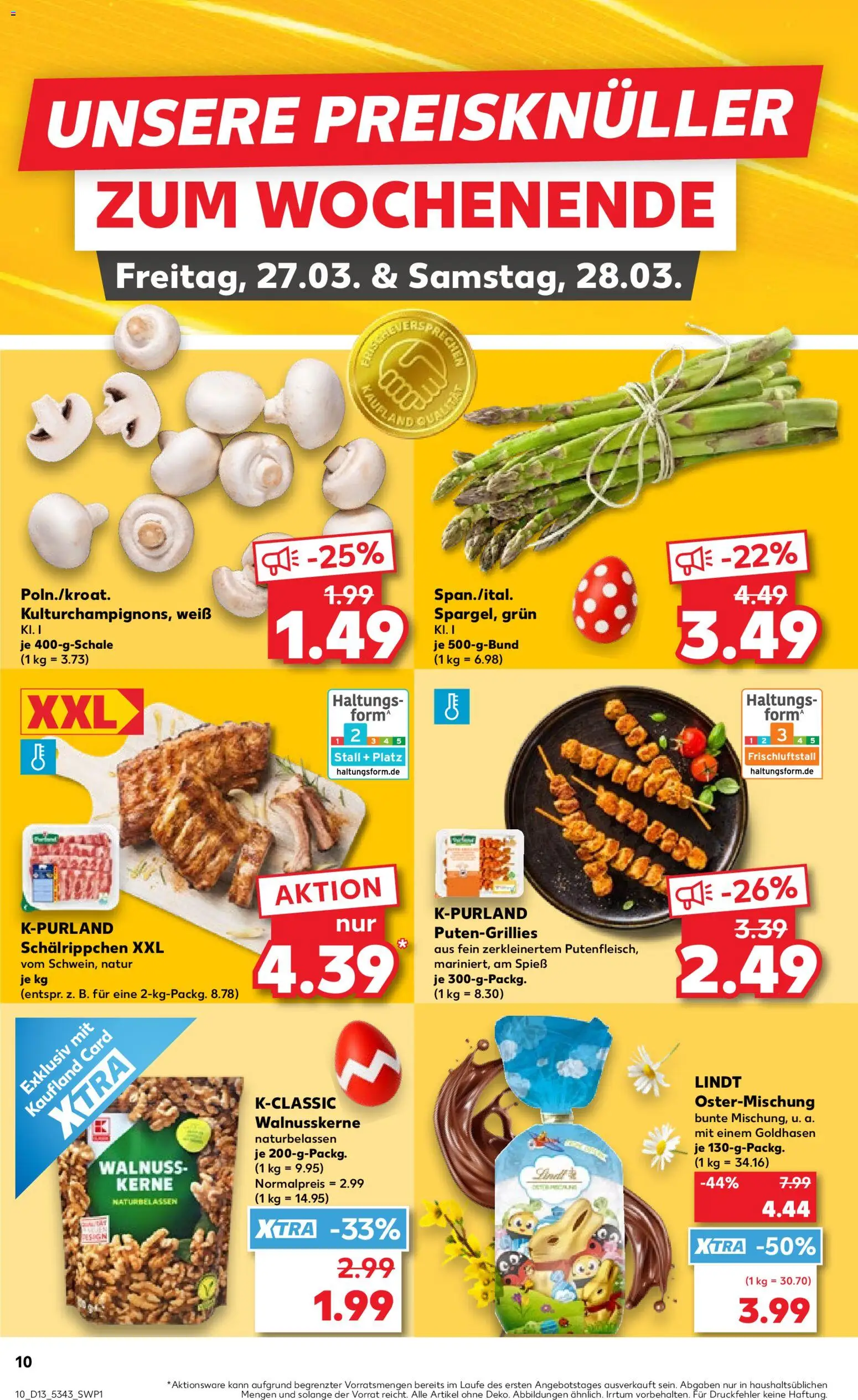 Kaufland Německo leták od 26.03.2026 | Strana: 10 | Produkty: Lindt