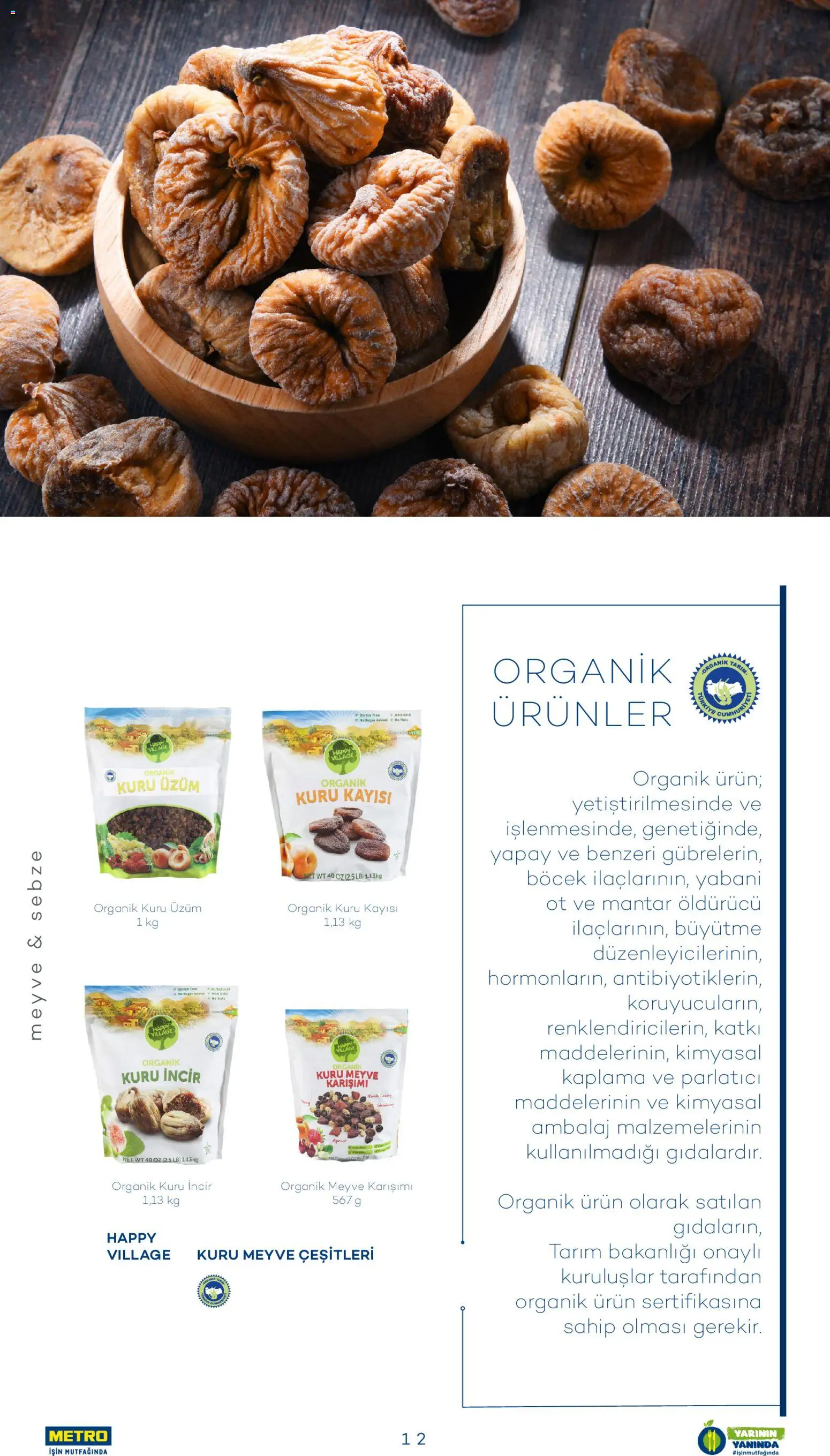 Metro - Sürdürülebilir Ürünler Kataloğu - 28.07.2025 tarihinden itibaren geçerlidir | Sayfa: 12 | Ürünler: Parlatıcı, Kuru üzüm, Sebze, Ot