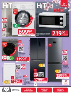 Pogląd oferty "Selgros cash&carry gazetka - Oferta przemysłowa" - ważna od 23.04.2026 | Strona: 9 | Produkty: Zamrażarka, Pralka, Tekstylia