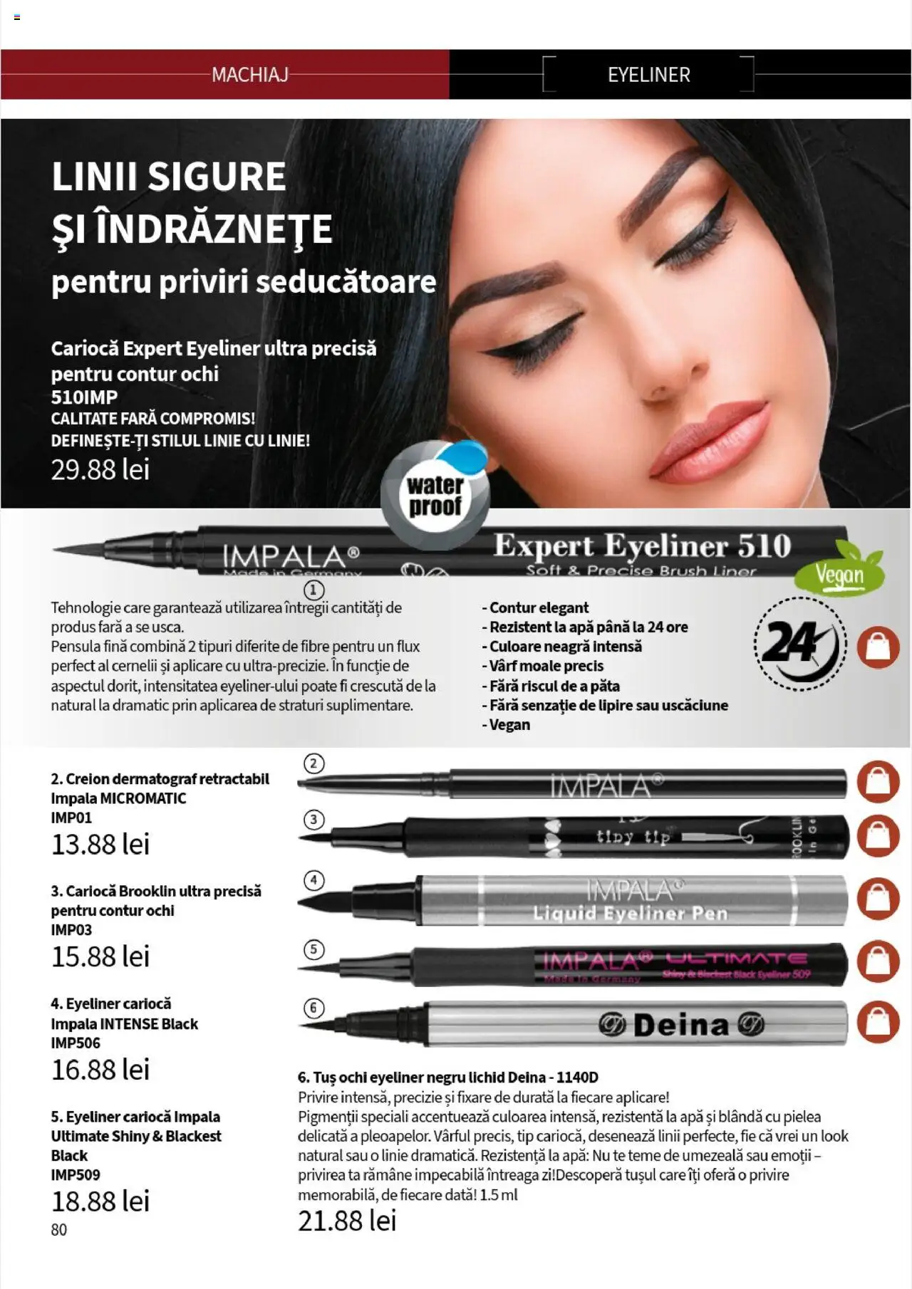 Noul catalog Lady’s – valabil de la 25.09.2025 | Pagină: 82 | Produse: Machiaj, Apă