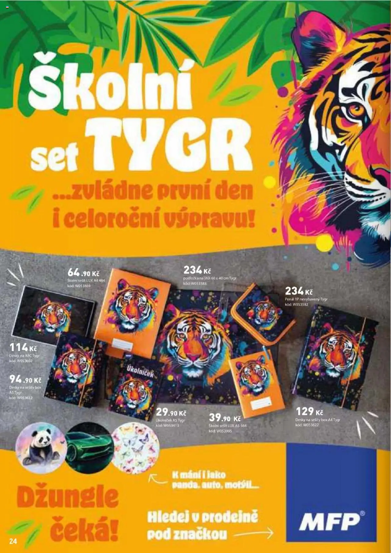 Wiky katalog - Škola 2025 od 04.08.2025 | Strana: 24 | Produkty: Penál, Sešity, Sešit, Desky