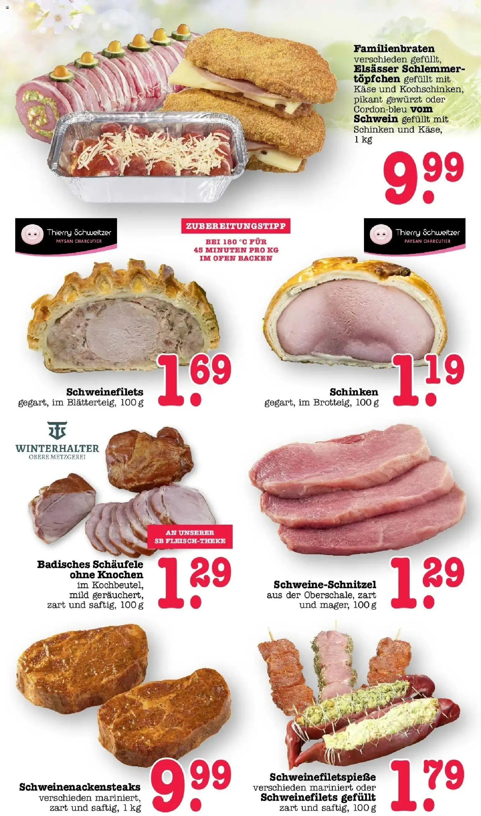 Angebote – gültig ab 30.03.2026 | Seite: 9 | Produkte: Ofen, Käse, Schinken