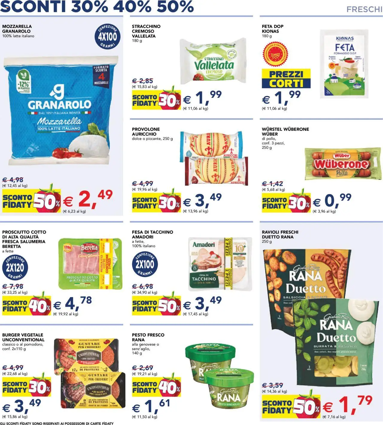 Volantino Esselunga S del 14.08.2025 | Pagina: 2 | Prodotti: Prosciutto Cotto, Patate, Latte, Basilico