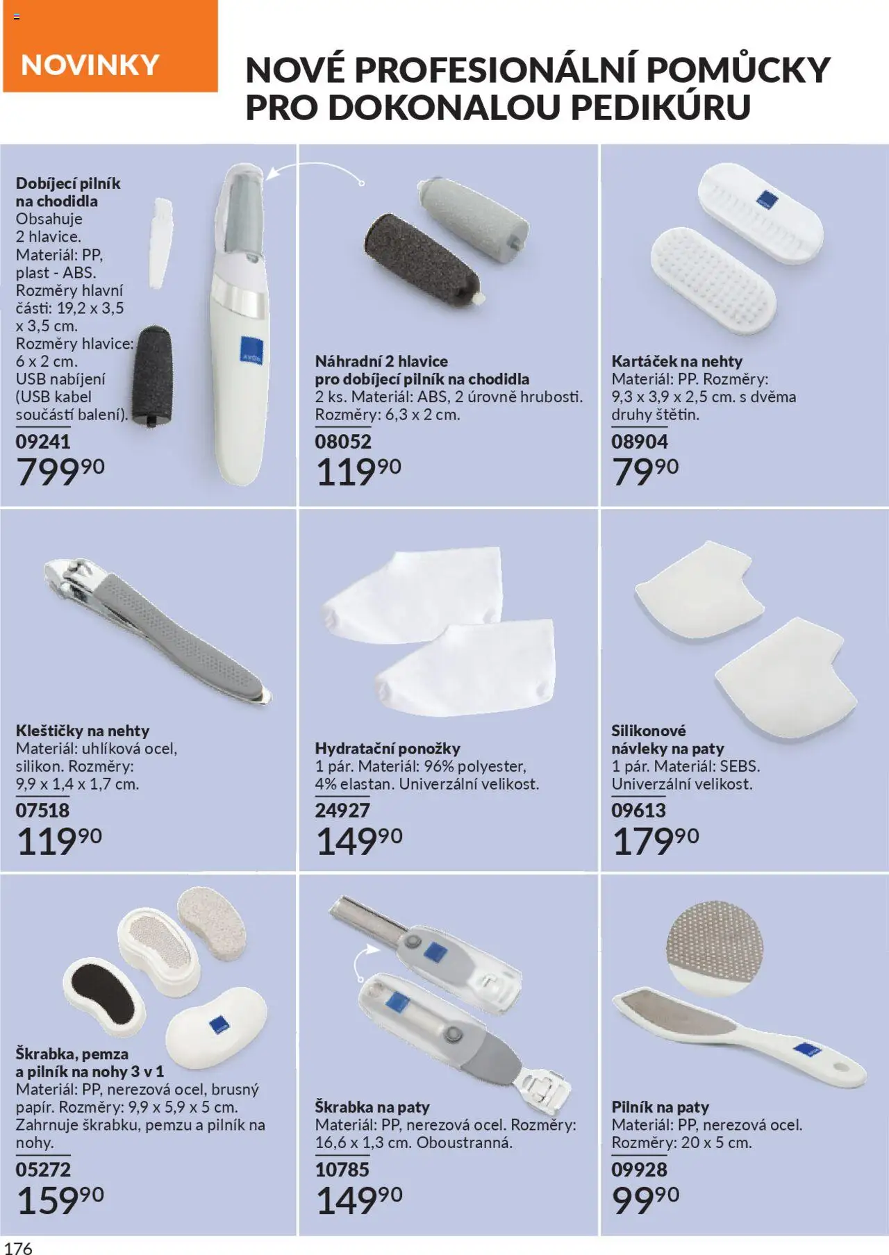 Avon katalog 9/2025 od 01.09.2025 | Strana: 178 | Produkty: Ponožky, Kabel, USB, Nehty