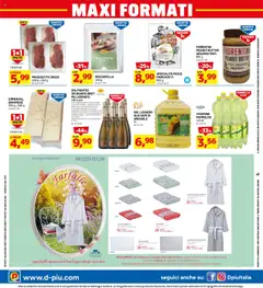 Volantino D Più del 09.06.2025 | Pagina: 20 | Prodotti: Noccioline, Pompelmo, Accappatoio, Olio
